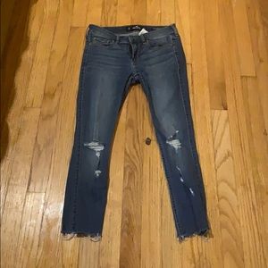 Hollister ripped jeans